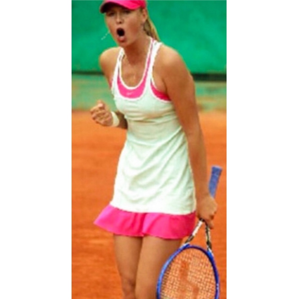 Nike Tennis Dress Mint & Pink Maria Sharapova S